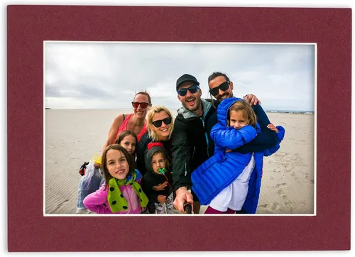 Miniatura 162 de 8.5x11 Mat for 11x14 Frame - Precut Mat Board Acid-Free Brown 8.5x11 Photo Matte Made to Fit a 11x14 Picture Frame, Premium Matboard for Family
