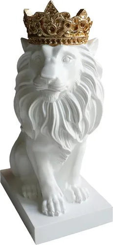 Miniatura 9 de Estatua coleccionable de rey león de 12 pulgadas, decoración de escritorio, decoración de habitación, decoración del hogar, escultura de arte