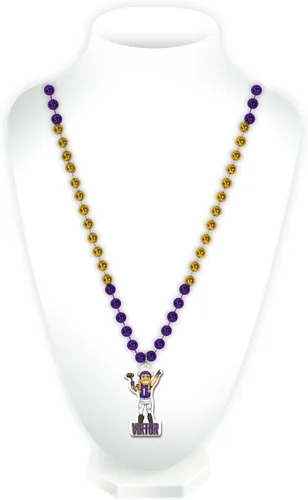 Miniatura 54 de Rico Industries NFL unisex-adult Team Logo Mardi Gras Style Beads