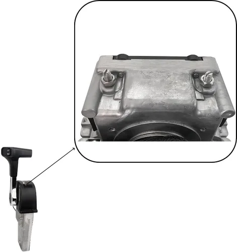 Miniatura 7 de Caja de control del acelerador marino 06240-ZW5-U20 06240-ZW5-U40 Adecuado para Honda Fueraborda Solo Motor Derecha Control Tirar para abrir