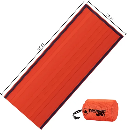 Miniatura 4 de Bolsa de supervivencia Hero de Prepared Hero – 1 paquete – Herramienta de supervivencia de emergencia héroe bolsa de supervivencia para camping