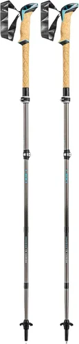 Miniatura 4 de LEKI Cressida FX - Bastones de senderismo ligeros plegables de carbono para senderismo y senderismo