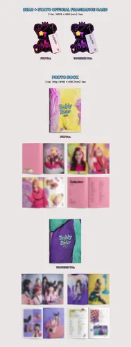 Miniatura 2 de STAYC - 4º álbum individual de TEDDY BEAR+Póster plegado (FUN ver, 1 póster plegado)
