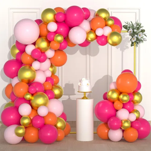 Miniatura 15 de Guirnalda de arco de globos azul real, negro, plateado y blanco, globos de confeti plateado metálico azul, negro, blanco, globo de videojuegos