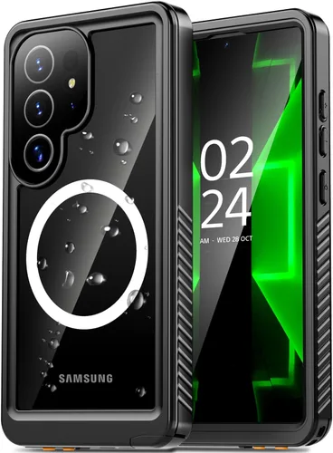 Miniatura 10 de Oterkin Funda impermeable para Samsung Galaxy S21 con protector de pantalla integrado, a prueba de polvo, a prueba de golpes, 360, carcasa