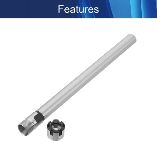 Miniatura 3 de Portabrocas Portabrocas CNC Fresado Extensión Varilla C12 ER11M 150L Fresadora Accesorio CNC Fresado Arbor Adaptador Extensión Varilla Herramienta