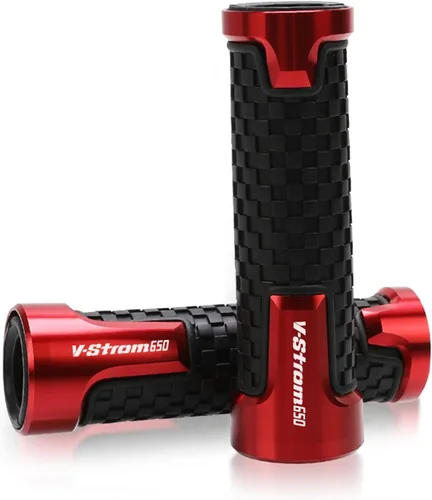 Miniatura 6 de Empuñaduras de manillar de motocicleta para Suzuki V-Storm 650 DL650 Vstrom 650 Vstrom650 2017 2018 2019-2021 7/8 pulgadas 0.866 in manillar Azul