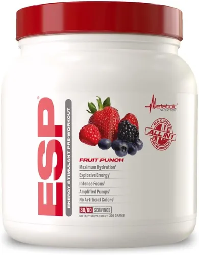Miniatura 11 de Suplemento de nutrición metabólica ESP. Suplemento energizante y estimulador de la resistencia de preentrenamiento. Mayor energía y concentración
