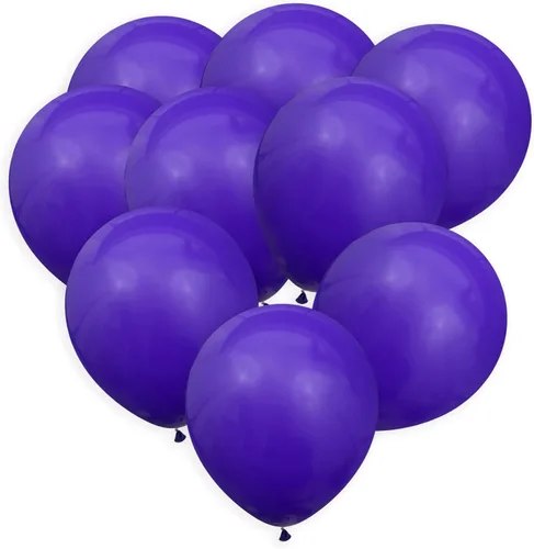 Miniatura 24 de Paquete de 50 globos de color azul claro, globos de látex azul bebé de 12 pulgadas, paquete de globos para cumpleaños, bodas, baby showers