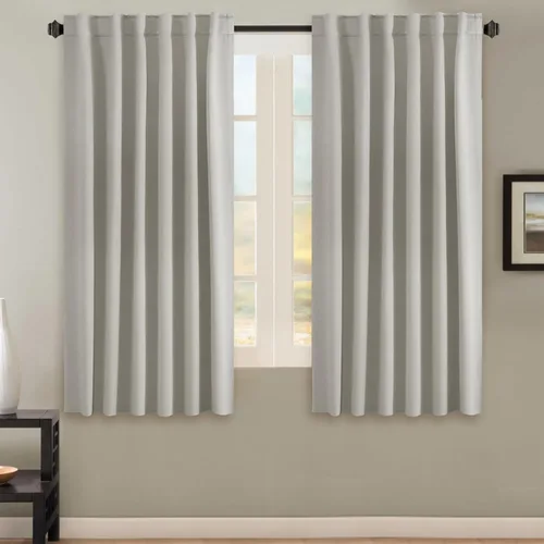 Miniatura 164 de H.VERSAILTEX Cortinas opacas con aislamiento térmico, paneles de tratamiento de ventana, cortinas opacas para oscurecer la habitación, cortinas Gris