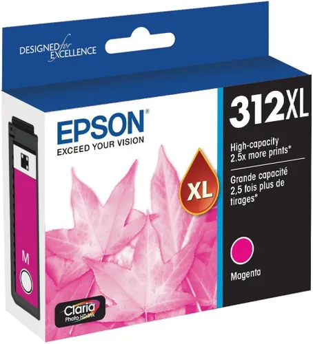 Miniatura 5 de Epson T312 Claria Photo HD -Tinta Cian de Alta Capacidad -Cartucho y T312 Claria Photo HD -Tinta Magenta de Alta Capacidad -Cartucho y T312 Claria