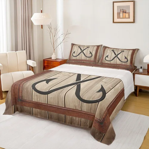 Miniatura 11 de Anchor Nautical - Juego de sábanas románticas para niños, tamaño individual, diseño de mariposas y lavanda morado, decoración de habitación de niños