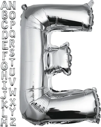 Miniatura 46 de VHUWE Globo dorado de 40 pulgadas con letra B, globos de helio de aluminio del alfabeto de Mylar de gran tamaño para fiesta de cumpleaños