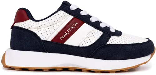 Miniatura 3 de Nautica Zapatos deportivos Oxford de moda casuales con cordones para niños y niños, cómodos zapatos para caminar