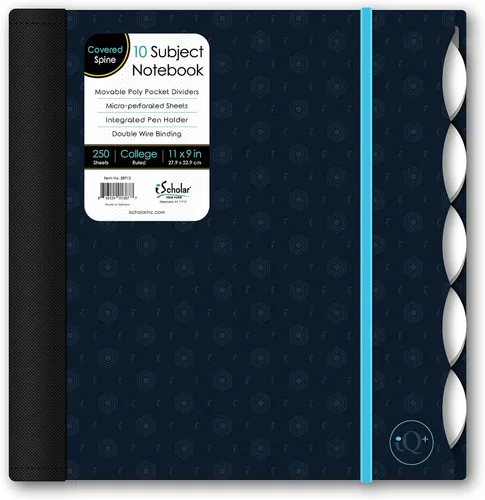 Miniatura 29 de Cuaderno de notas IQ Subject con espiral