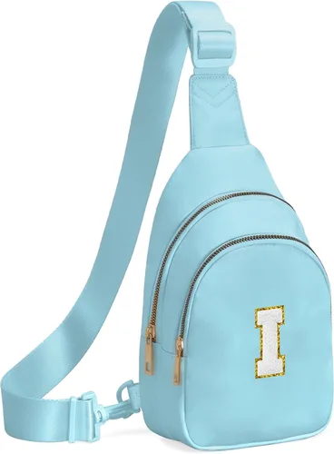 Miniatura 152 de Regalos de cumpleaños Viverte para niñas de 7, 8, 9, 10, 11, 12, 13 años, pequeño bolso cruzado de hombro con inicial, bolso cruzado de hombro