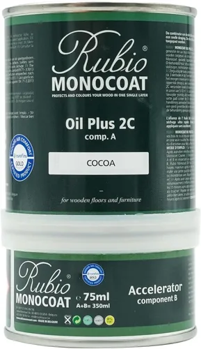 Miniatura 225 de Rubio Monocoat Tinte y acabado para madera de 650 pies cuadrados - Niebla Oil Plus 2C Aceite de linaza de secado rápido, ecológico