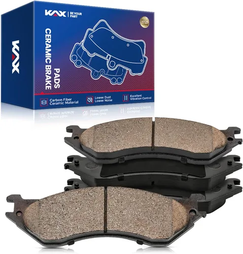 Miniatura 84 de KAX Pastillas de freno D369 Pastillas de freno delanteras de cerámica para C1500 1988-1999, K1500 1988-1999, Ram 1500 1994-1999, K2500 1988-2000