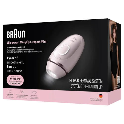 Miniatura 11 de Braun IPL Mini, Seda·Expert Mini, Depilación IPL para Mujeres y Hombres, Reducción permanente del vello láser en casa, IPL1111