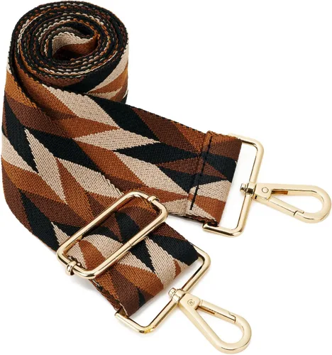 Miniatura 119 de ZOOEASS - Correa de repuesto para cartera, para colgar en el hombro o para cruzar, ancha y ajustable, de lona
