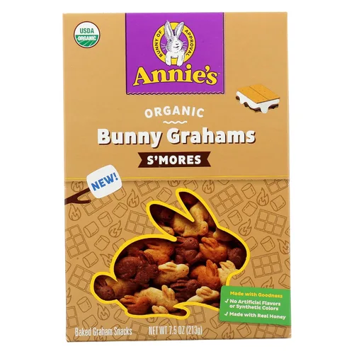 Miniatura 30 de Annie's Galletas orgánicas originales de Cheddar Squares horneadas, hechas con queso real, 11.25 onzas