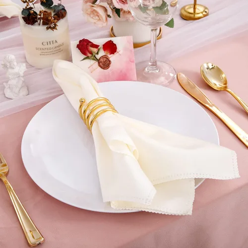 Miniatura 3 de Hioasis 100 piezas Platos de plástico blancos - Platos de cena desechables blancos de 10.25 pulgadas, Platos de cena de plástico, elegantes