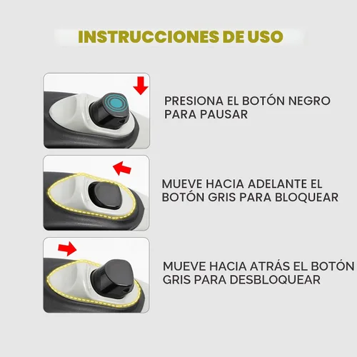Miniatura 7 de Fida Correa retráctil mejorada para perros de 30 pies, correa resistente para mascotas para razas medianas/grandes de hasta 110 libras, correa