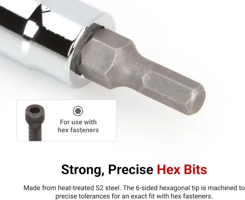 Miniatura 2 de TEKTON Unidad de 1/4 pulgada x 5/64 pulgadas hexagonal de broca SHB022X2