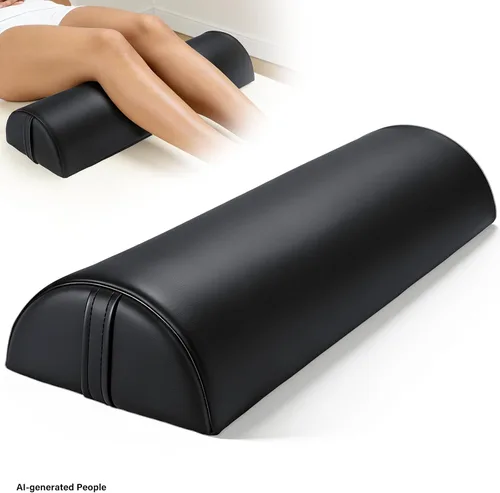 Miniatura 8 de Noverlife Cojines de Masaje Grandes Mejorados para Debajo de las Piernas, 24 x 8 x 4 pulgadas Cojín de Pierna para Mesa de Masaje Almohada de Media