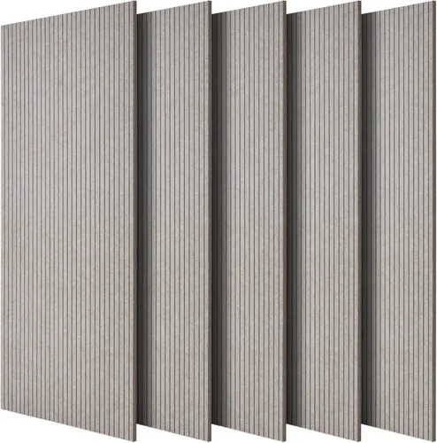 Miniatura 9 de VEVOR Paquete de 5 paneles acústicos con autoadhesivo, paneles de espuma a prueba de sonido de 47.2 x 23.6 x 0.4 pulgadas, paneles de pared Camel