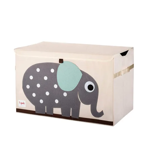 Miniatura 5 de 3 Sprouts Cofre grande de juguetes para niños con tapa y asas, contenedor plegable de almacenamiento de juguetes, caja/caja/cesta organizadora