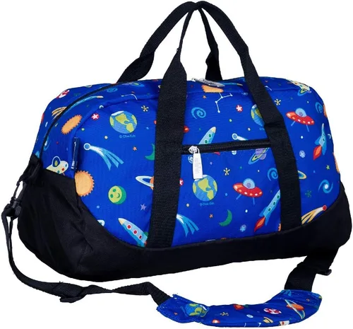 Wildkin - Bolsa de viaje para niños y niñas, tamaño equipaje y perfecto para la práctica después de la escuela o un fin de semana o viaje nocturno,