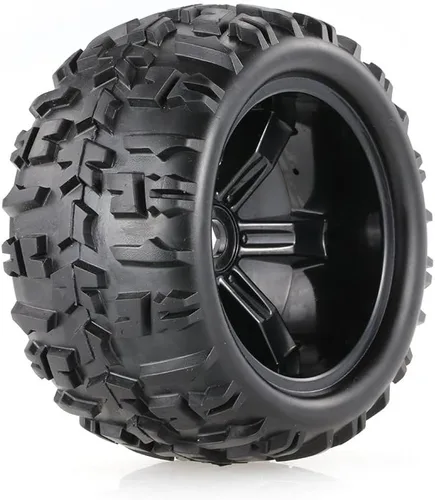 Miniatura 6 de Goolsky 2 unids 3.6 pulgadas 5.906 in Monster Truck llanta y neumático para 1/8 Traxxas HSP HPI E-MAXX Savage Flux ZD Racing RC Car