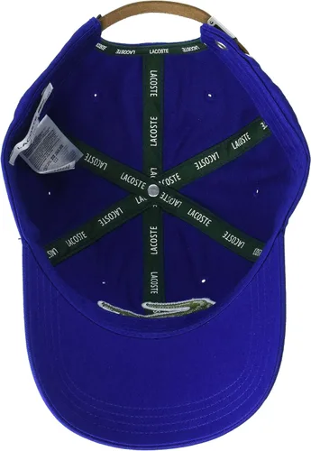 Miniatura 3 de Lacoste Unisex Adult Big Croc Twill Adjustable Leather Strap Hat