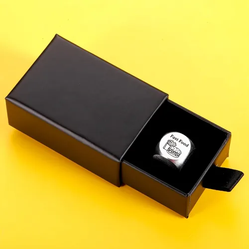 Miniatura 7 de Regalos divertidos para él, su novio, novia, regalo de abucheo, dados de decisión de comida nocturna, aniversario, boda, regalos para hombres