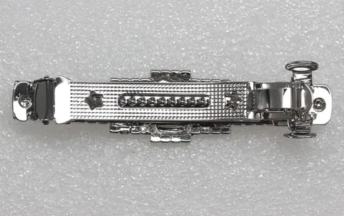 Miniatura 2 de Faship Precioso clip de pasador de cristal de diamantes de imitación azul