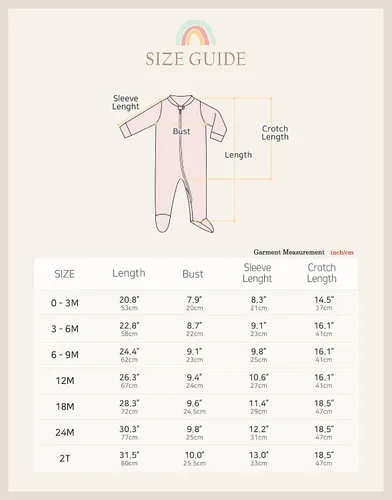 Miniatura 6 de VAENAIT BABY - Pijama para bebé prematuro para niños y niñas, pijama modal con pies cerrados para dormir y jugar, de primera calidad, disponible