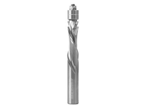 Miniatura 8 de YONICO Broca de carburo sólido para enrutador de corte empotrado en espiral de 1/4 pulgadas con corte superior de 1/4 pulgadas 14119