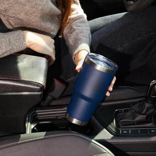Miniatura 7 de Meway vaso para café de 30 onzas Azul marino