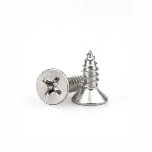 Miniatura 7 de Kit de tornillo y anclaje de madera #4 (420 piezas) – Tornillos autorroscantes Phillips de cabeza plana de acero inoxidable 304 para muebles