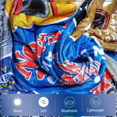 Miniatura 5 de Manta de regalo de hockey para niños y hombres, regalos de hockey sobre hielo, regalos para amantes del hockey para niños de 8 a 12 años, regalos