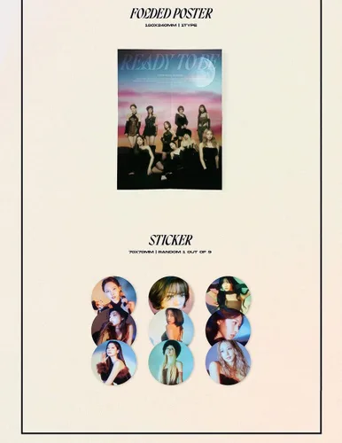 Miniatura 5 de (DIGIPACK) DOS VECES LISTO PARA SER 12º Mini álbum (CHAEYOUNG Ver+Tarjeta de Regalo) K-POP SEALED