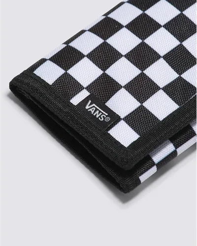 Miniatura 3 de Vans La billetera deslizada, negro, blanco (BlackWhite Checks), Billetera triple