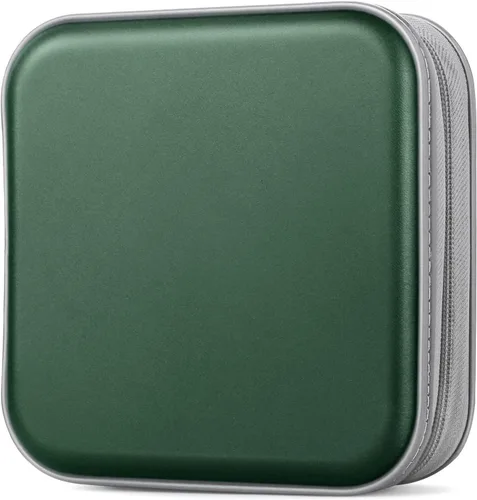 Miniatura 10 de Estuche para CD/DVD, 48 Capacidad, Negro, Plástico, Portátil, Ligero