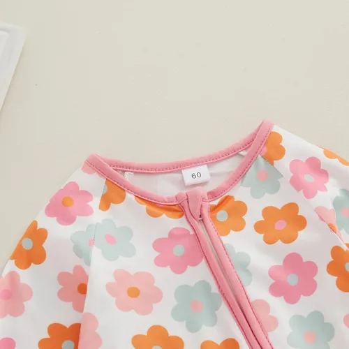 Miniatura 5 de Mameluco para bebé recién nacido, ropa de otoño de manga larga, con cremallera, mameluco de algodón orgánico de una pieza