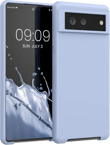 Miniatura 449 de kwmobile Funda Compatible con Google Pixel 6 Pro - Funda de teléfono de silicona TPU con acabado suave - Azul Arrecife