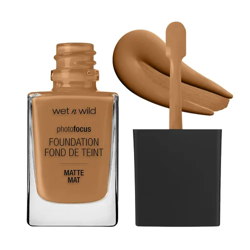 Miniatura 19 de wet n wild - Base líquida Photo Focus con acabado mate Buff Bisque, vegana y libre de crueldad animal