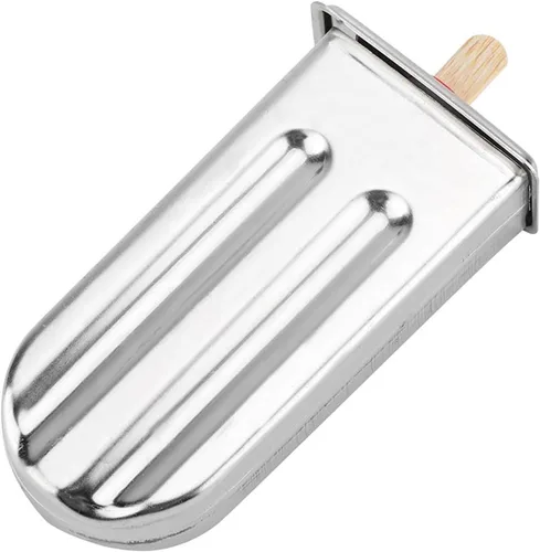 Miniatura 5 de Juego de 6, reutilizables de acero inoxidable para helados industriales para el hogar, cocina, bricolaje, herramienta para hacer hielo con bandeja
