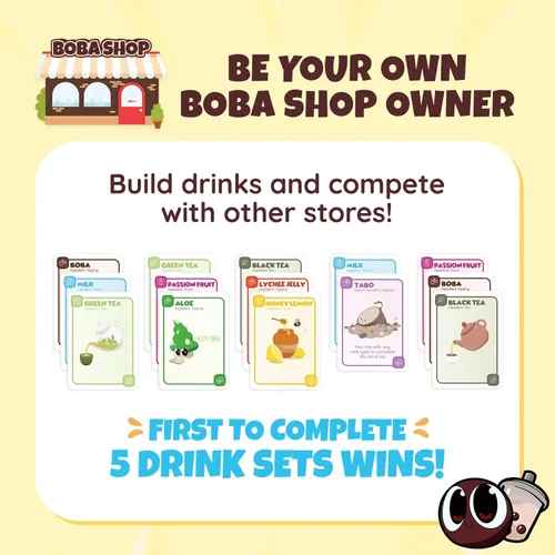 Miniatura 3 de Sabobatage: El juego de cartas Boba Juego de fiesta fácil y familiar Juegos de cartas para adultos, adolescentes y niños 2-5 jugadores