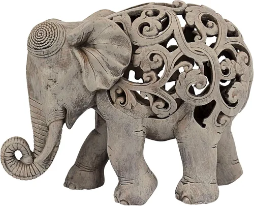 Miniatura 6 de Design Toscano Escultura Jali Anjan el elefante
